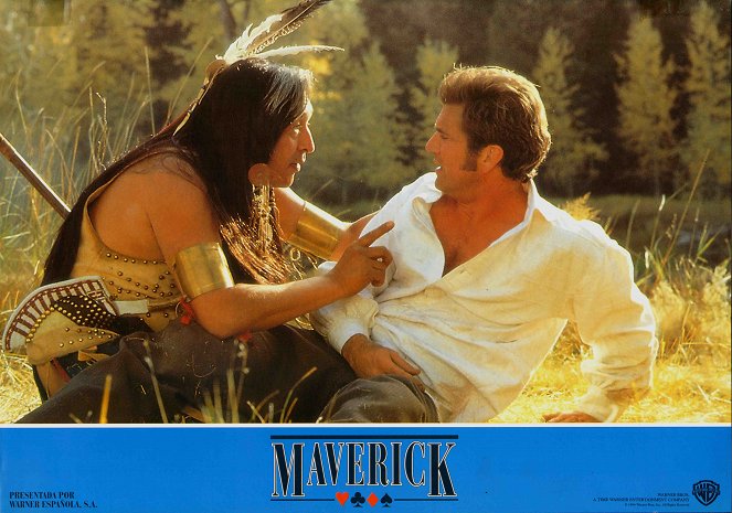 Maverick - Fotocromos - Graham Greene, Mel Gibson