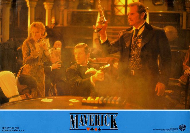 Maverick - Lobbykarten - Jodie Foster, Mel Gibson, James Garner