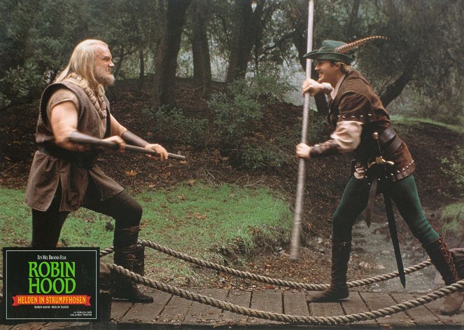 Robin Hood - Helden in Strumpfhosen - Lobbykarten - Eric Allan Kramer, Cary Elwes