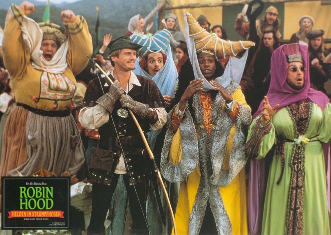 Robin Hood: Men in Tights - Cartões lobby - Eric Allan Kramer, Cary Elwes, Matthew Porretta, Dave Chappelle, Mark Blankfield