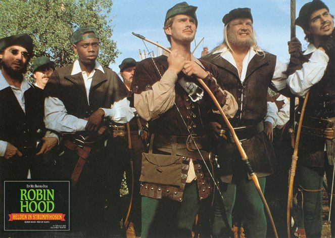 Robin Hood: Faceci w rajtuzach - Lobby karty - Mark Blankfield, Dave Chappelle, Cary Elwes, Eric Allan Kramer, Matthew Porretta