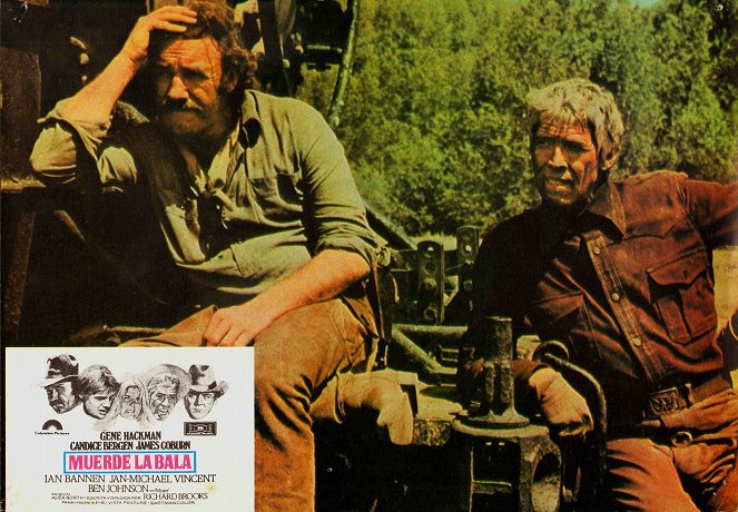 La Chevauchée sauvage - Cartes de lobby - Gene Hackman, James Coburn