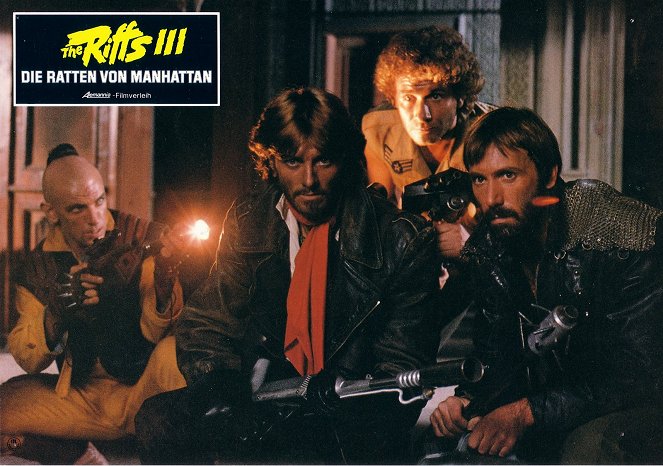 Riffs III - Die Ratten von Manhattan - Lobbykarten - Fausto Lombardi, Ottaviano Dell'Acqua, Gianni Franco, Massimo Vanni