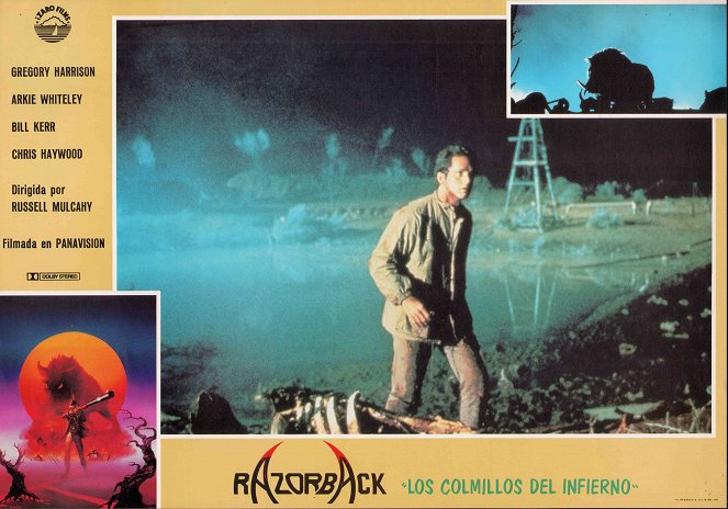 Razorback - Lobby Cards - Gregory Harrison