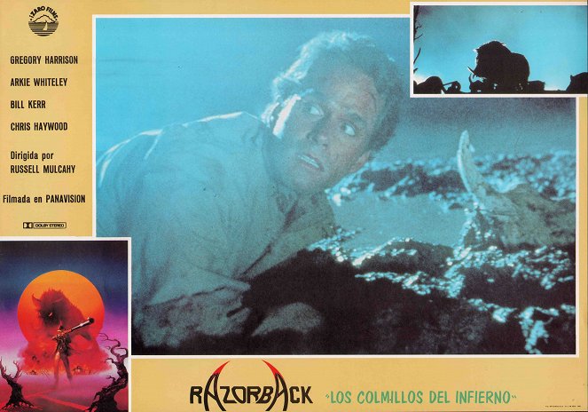 Razorback - As Garras do Terror - Cartões lobby - Gregory Harrison