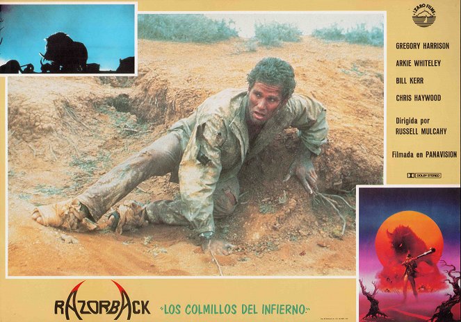 Razorback - Lobby Cards - Gregory Harrison