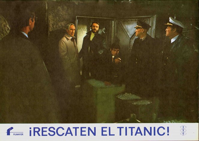 De berging van de Titanic! - Lobbykaarten - Jason Robards, Richard Jordan, David Selby