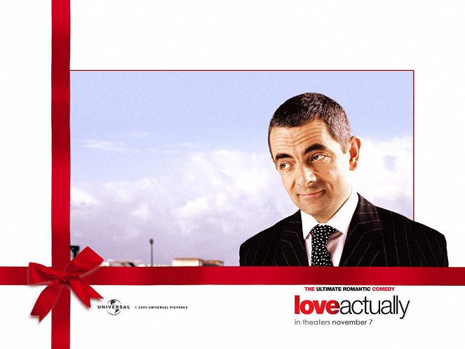 Tatsächlich Liebe - Lobbykarten - Rowan Atkinson