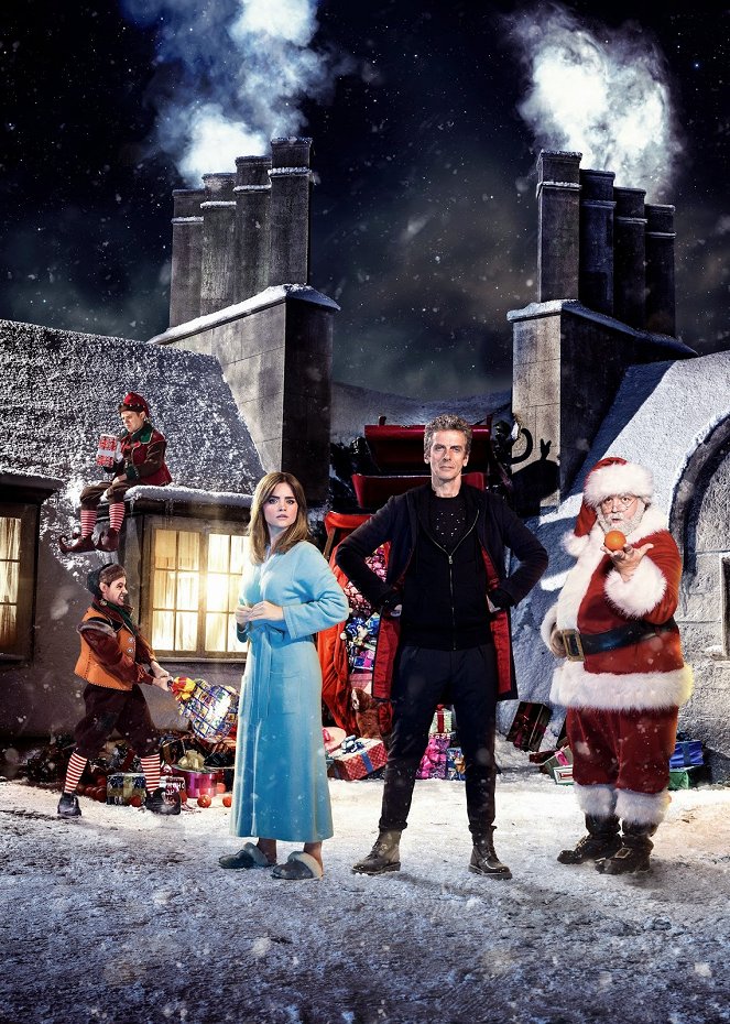 Ki vagy, doki? - Last Christmas - Promóció fotók - Jenna Coleman, Peter Capaldi, Nick Frost