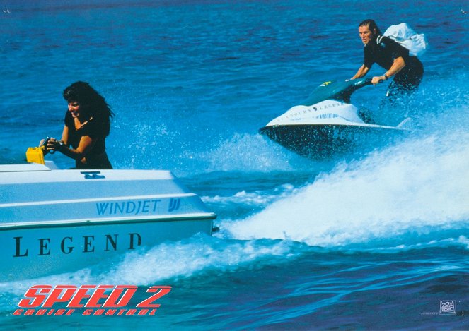 Speed 2 - Vaara iskee vesillä - Mainoskuvat - Sandra Bullock, Willem Dafoe