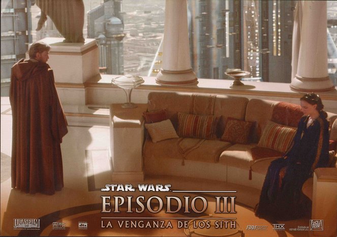 Star Wars: Episódio III - A Vingança dos Sith - Cartões lobby - Ewan McGregor, Natalie Portman