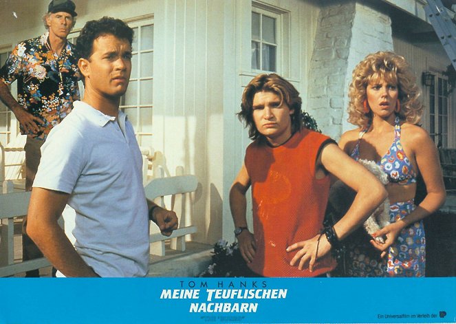 Na przedmieściach - Lobby karty - Bruce Dern, Tom Hanks, Corey Feldman