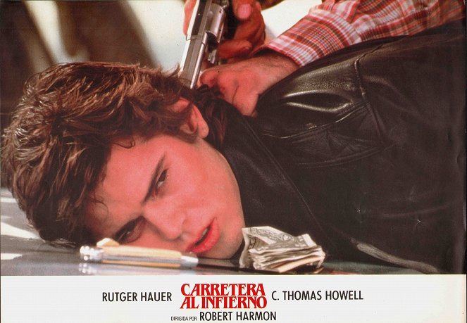 Hitcher, der Highway Killer - Lobbykarten - C. Thomas Howell