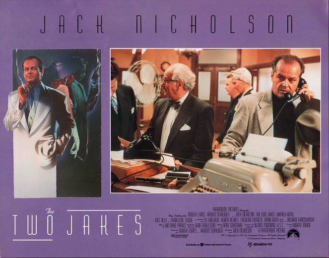 The Two Jakes - Cartes de lobby - Jack Nicholson
