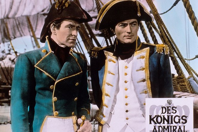 Captain Horatio Hornblower R.N. - Cartões lobby - Robert Beatty, Gregory Peck