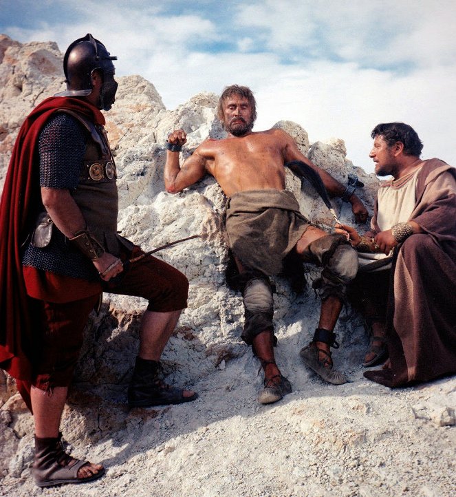 Spartacus - Filmfotos - Kirk Douglas, Peter Ustinov