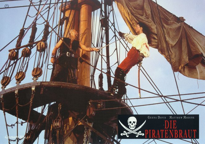 Die Piratenbraut - Lobbykarten - Geena Davis