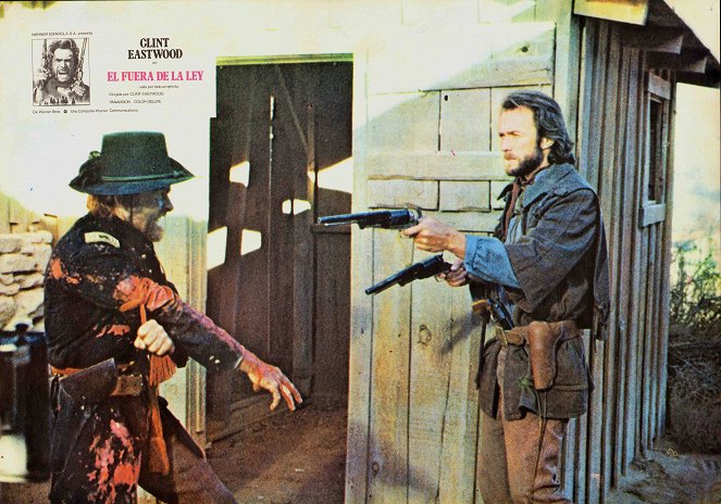 Wyjęty spod prawa Josey Wales - Lobby karty - Bill McKinney, Clint Eastwood