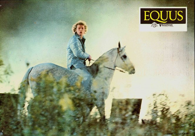 Equus - Blinde Pferde - Lobbykarten - Peter Firth