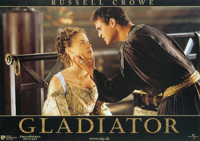 Gladiator - Lobby karty - Connie Nielsen, Joaquin Phoenix