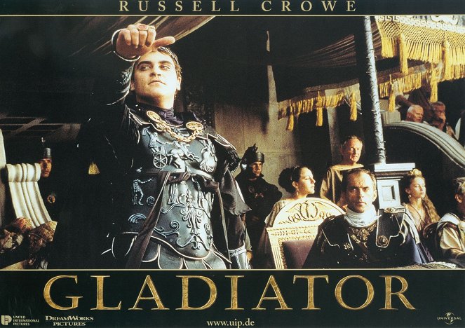 Gladiator - Lobbykarten - Joaquin Phoenix, Tomas Arana