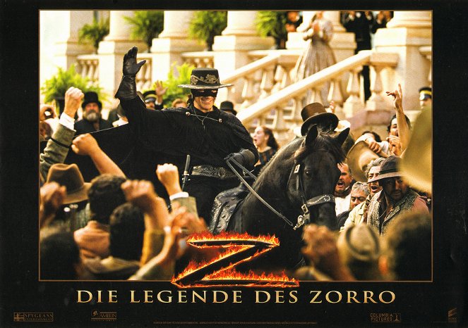 La Légende de Zorro - Cartes de lobby