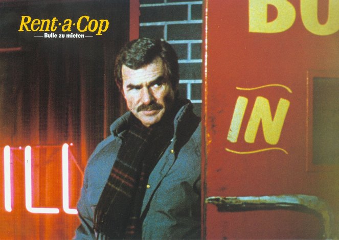 Rent a cop : Assistance à femme en danger - Cartes de lobby - Burt Reynolds