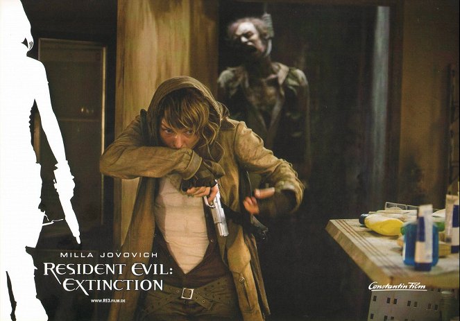 Resident Evil: Extinction - Lobbykarten - Milla Jovovich