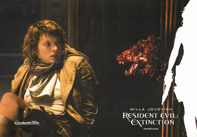 Resident Evil: Zagłada - Lobby karty - Milla Jovovich