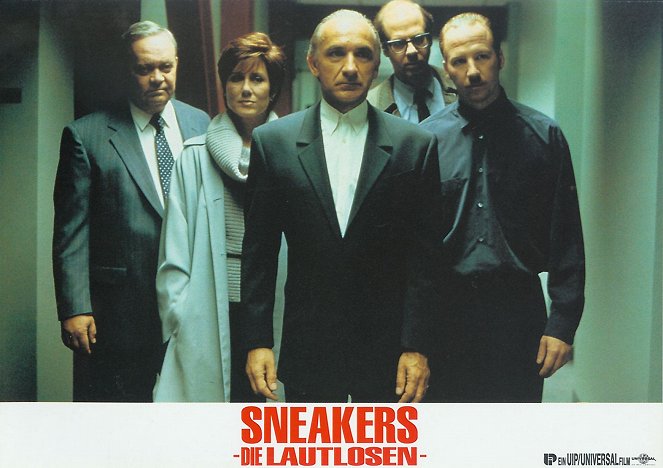 Sneakers - Die Lautlosen - Lobbykarten - Eddie Jones, Mary McDonnell, Ben Kingsley, Stephen Tobolowsky, Timothy Busfield