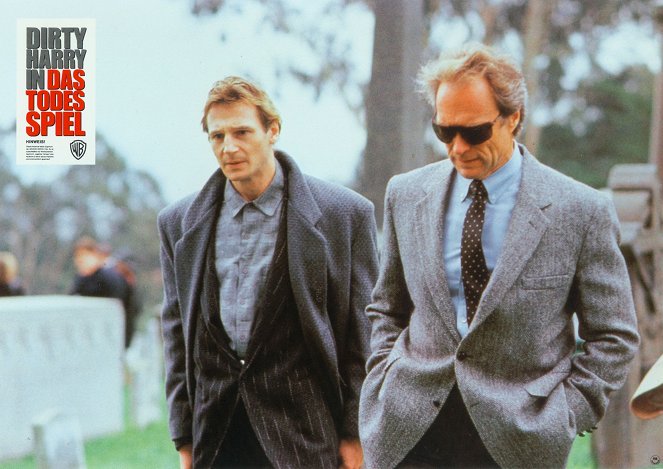 Na Lista do Assassino - Cartões lobby - Liam Neeson, Clint Eastwood