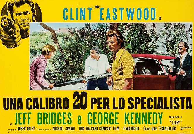 Een buit van 500.000 dollars - Lobbykaarten - Jeff Bridges, George Kennedy, Clint Eastwood, Geoffrey Lewis