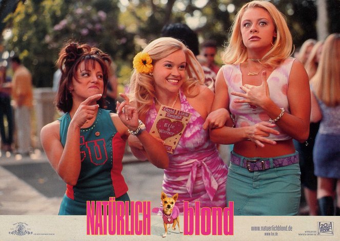 Legalna blondynka - Lobby karty - Alanna Ubach, Reese Witherspoon, Jessica Cauffiel