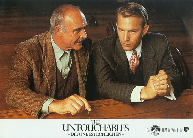 Die Unbestechlichen - Lobbykarten - Sean Connery, Kevin Costner