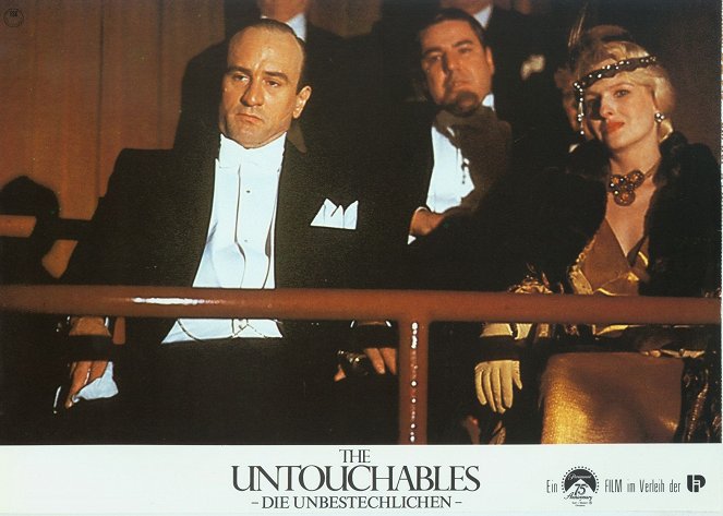 Os Intocáveis - Cartões lobby - Robert De Niro, Clem Caserta