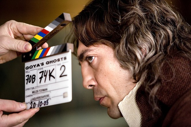 Goyas Geister - Dreharbeiten - Javier Bardem