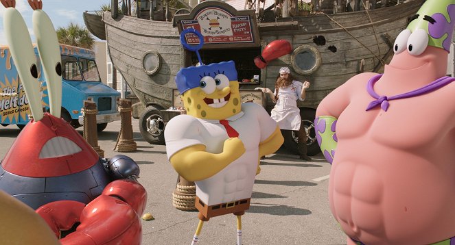 Spongebob vo filme: Hubka na suchu - Z filmu
