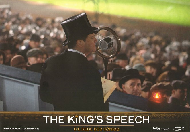Le Discours d'un roi - Cartes de lobby - Colin Firth