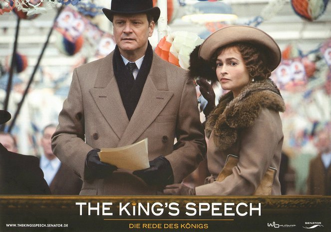 The King's Speech - Lobbykaarten - Colin Firth, Helena Bonham Carter