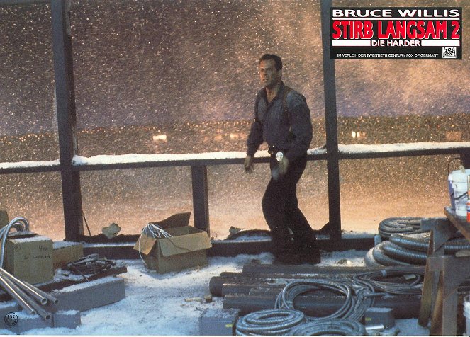 Szklana pułapka 2 - Lobby karty - Bruce Willis