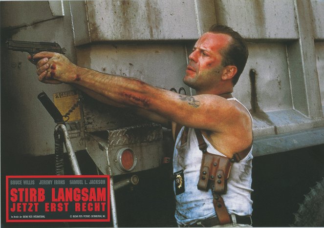 Die Hard 3 - A Vingança - Cartões lobby - Bruce Willis