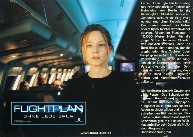 Flightplan - Lobby Cards - Jodie Foster