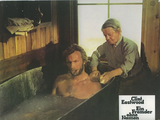 O Pistoleiro do Diabo - Cartões lobby - Clint Eastwood, Billy Curtis