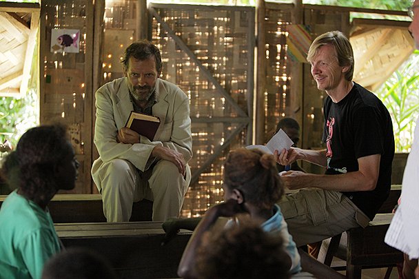 Mr. Pip - Dreharbeiten - Hugh Laurie, Andrew Adamson