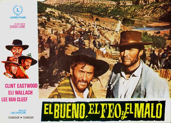 Zwei glorreiche Halunken - Lobbykarten - Eli Wallach, Clint Eastwood
