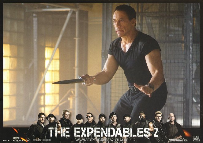Expendables 2 : Unité spéciale - Cartes de lobby - Jean-Claude Van Damme
