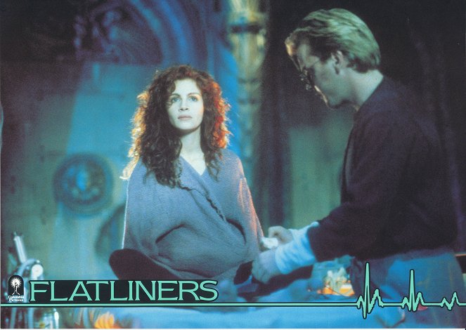 Flatliners - Heute ist ein schöner Tag zum Sterben - Lobbykarten - Julia Roberts, Kiefer Sutherland