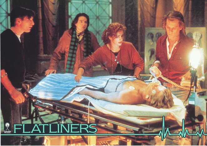 Flatliners - Lobby Cards - William Baldwin, Oliver Platt, Julia Roberts, Kiefer Sutherland, Kevin Bacon