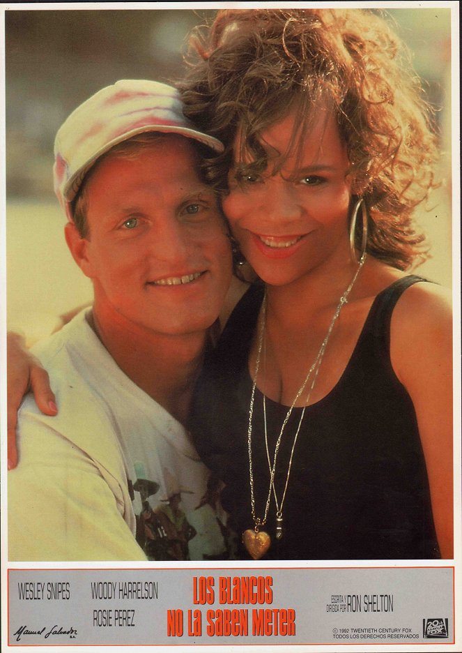 Bílí muži neumějí skákat - Fotosky - Woody Harrelson, Rosie Perez