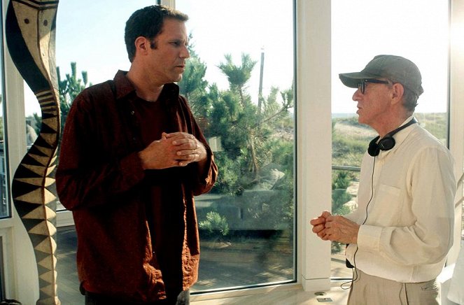 Melinda a Melinda - Z nakrúcania - Will Ferrell, Woody Allen